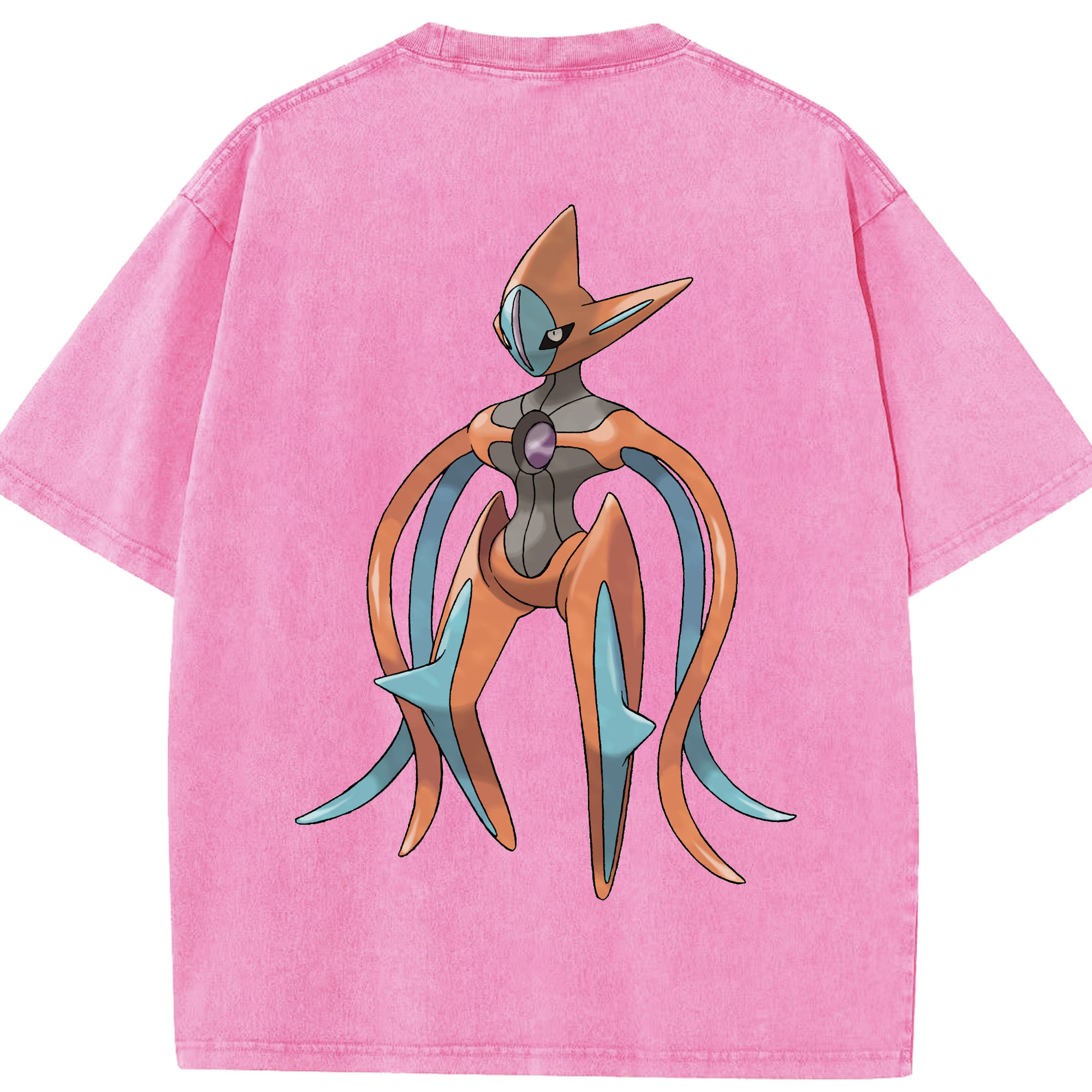 （画像用） ポケットモンスター Pokémon 綿100% ヴィンテージ風 半袖Tシャツ（背面プリント）
